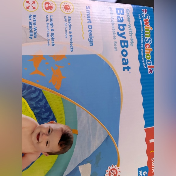 Swimschool Grow-With-Me Adjustable Seat Baby Boat - Picture 6 of 9